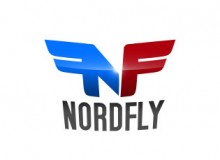 Логотипы. <br />
Конкурс NordFly.com. Версия. <br />
Дизайнер Олег Краснов.