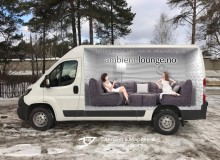 3D реклама эксклюзивной мягкой мебели от компании «Ambient Lounge». Левый борт_2. Осло. Норвегия.